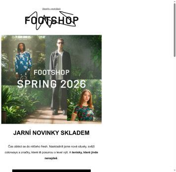 Jarní novinky jsou skladem 🌸👟