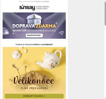 VELIKONOCE 🐣 Od 59 CZK