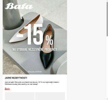 Sleva -15 % na vybraný sortiment💣Pouze online
