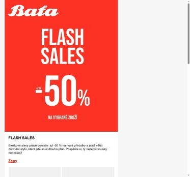 ⚡️Bleskový výprodej až se slevou -50 %