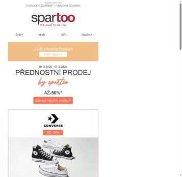 ⏰ Toto nesmíte propásnout! Až -50% sleva na Only & Sons , Pepe jeans, K-Way, Napapijri a Converse s doručením zdarma