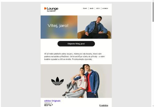 Váš jarní look se rodí právě tady a teď společně s adidas Originals