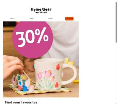 Last chance for our 30% spring deals