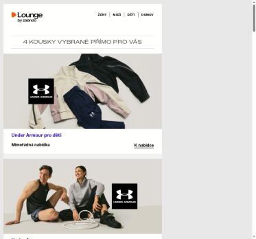 Under Armour, Philips & MOSCHINO čekají jen na vás