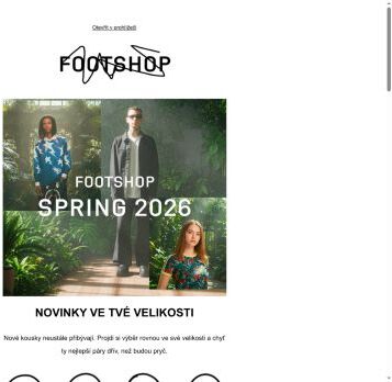 Nové tenisky přímo pro tebe 🫵