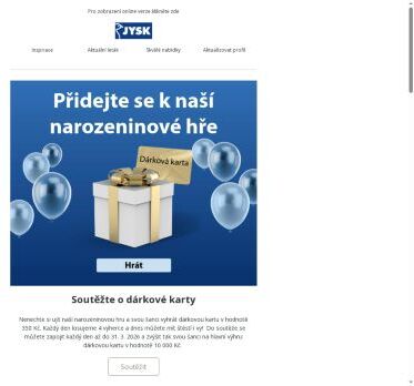 🎁 Soutěž o dárkové karty odstartovala!