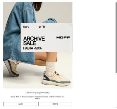 HASTA -50% | Archive Sale