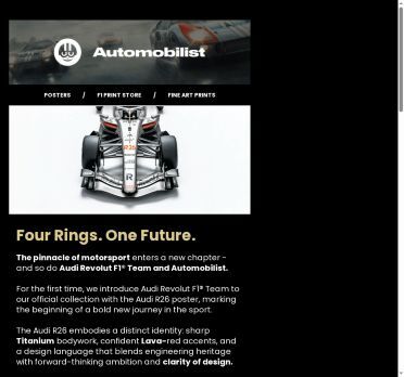 Audi Revolut F1® Team Enters the Collection