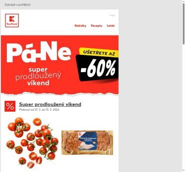 Nabídka na víkend je tu!