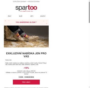 ☝ Sleva 15 % na značku Clarks: udělejte si radost!