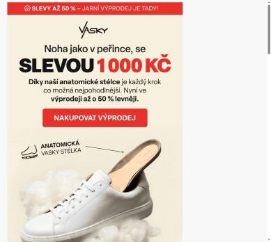 Nohy jako v peřince?