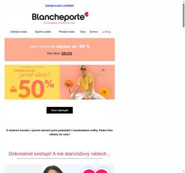 Nedělní inspirace ► až -50 %