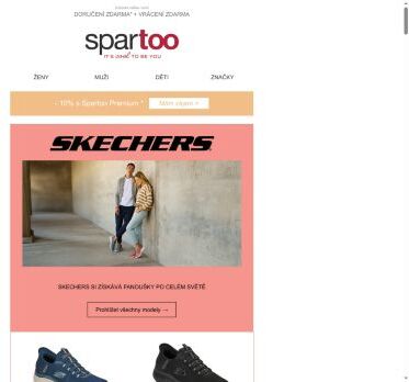 Připravit se ke startu, pozor, nakupujte! 🟢 Doručení zdarma značek Skechers, Havaianas, Polo Ralph Lauren, Redskins, Kangaroos, BOSS, Replay s David Jones