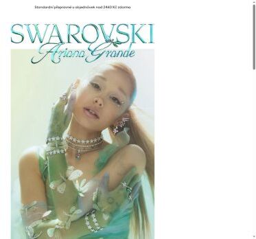 JE TO TADY: Ariana Grande x Swarovski Capsule