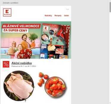 Nový leták z Kauflandu