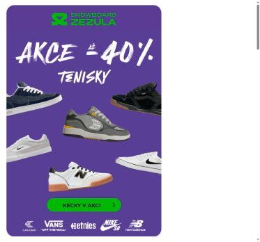 Tenisky v masivní akci se slevou až 40 %!