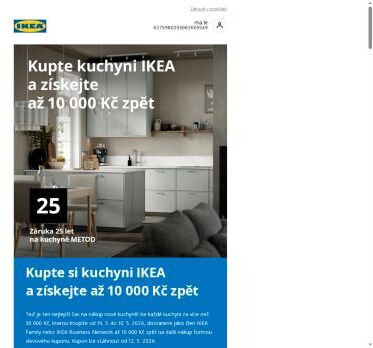 Kupte si kuchyni a získejte až 10 000 Kč zpět!