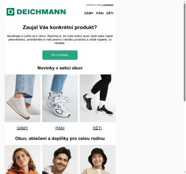 Nezapomeňte na Vaše produkty