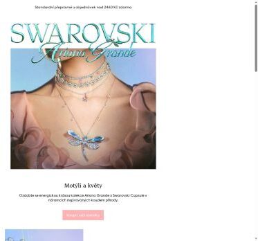 Náhrdelníky ze spolupráce Ariana Grande x Swarovski​