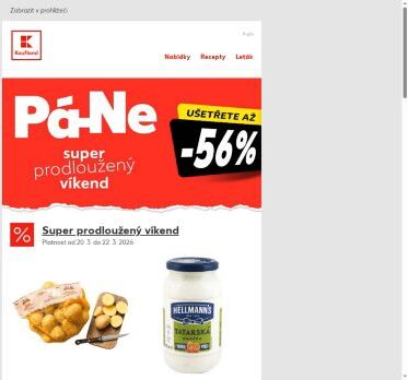 Nabídka na víkend