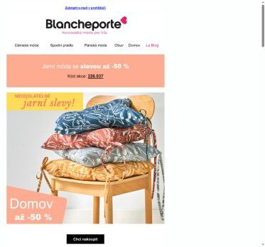 Až -50 % | Jarní domov