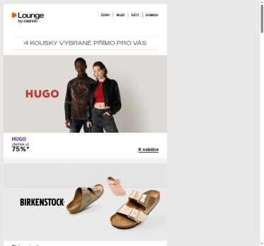 HUGO, Birkenstock & Camper ⎪ Vybráno speciálně pro vás