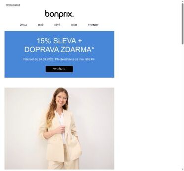 Pospěšte si: 15% sleva + doprava zdarma