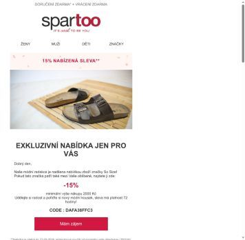 ☝ Sleva 15 % na značku So Size: udělejte si radost!