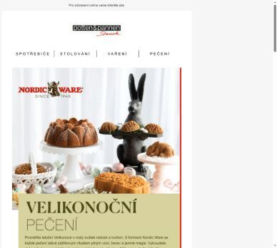 Magické Velikonoce s Nordic Ware. Proměňte pečení v zážitek.