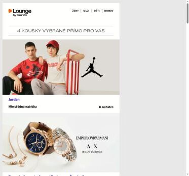 Jordan, Armani Exchange a Tefal ⎪ Obnovte váš šatník