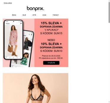 10% sleva nebo 15% sleva v aplikaci 🥳