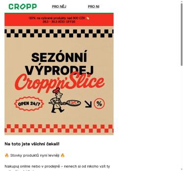 📢 Sezónní výprodej začíná! 📢