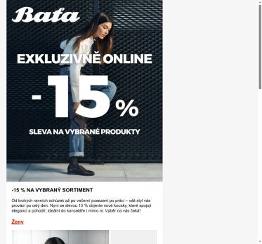 15 % sleva na vaše oblíbené kousky stále platí ✨​