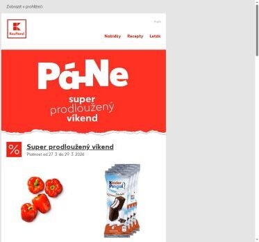 Nabídka na víkend je tu!