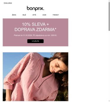 Využijte Top Deal týdne na halenky!