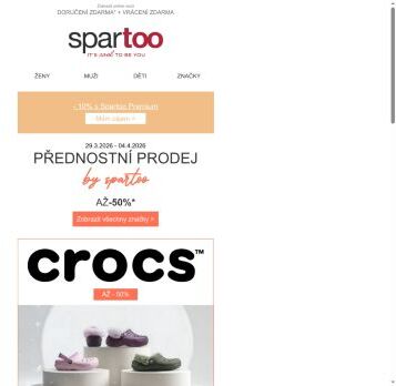 👀 Tomuto nelze odolat: sleva až 50% na Teddy Smith, Kappa, Crocs, Fluchos s doručením zdarma