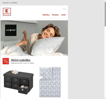 Liv&Bo - Pohodlný spánek - od 30. 3. do 5. 4. 2026