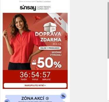 Doprava Zdarma NA VŠE 😍 Pouze 48 hodin ⏰