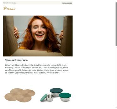 Váš nákupní košík na Vás čeká