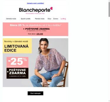 -25 % ► Novinky exkluzivně na webu