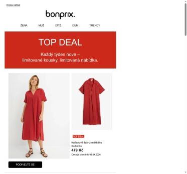 Naše TOP DEALS týdne