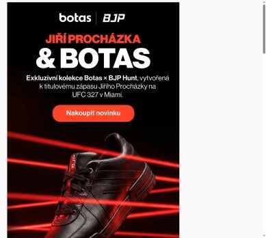Jiří Procházka × Botas