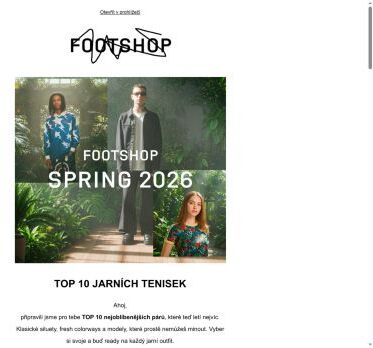 TOP 10 jarních tenisek 🌸