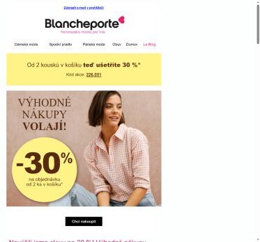 Vážený zákazníku, sleva narůstá!