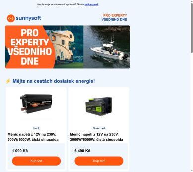 ⚡ Mějte na cestách dostatek energie!