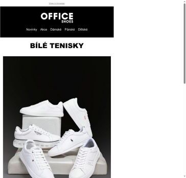 Bílé tenisky pro každou příležitost!