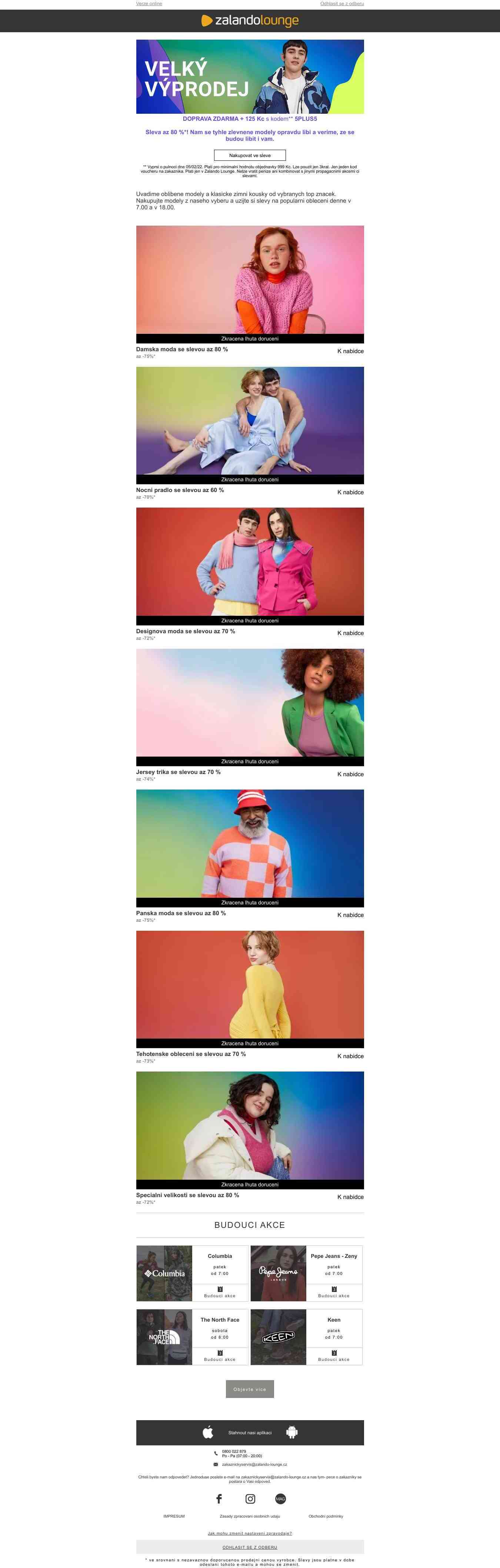 [DOPRAVA ZDARMA + 125 Kč] Nepostradatelné modely ve Velkém výprodeji: teď se slevou až 80 %* 🌟