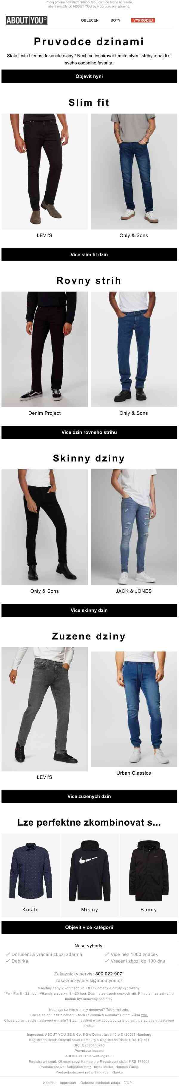 Tvůj perfektní střih džín