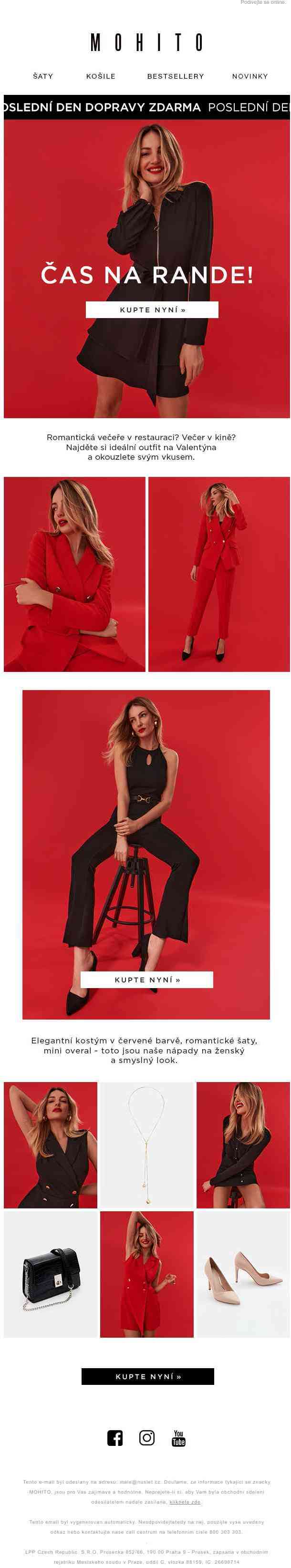 Styling na Valentýna ❤️ Nyní s DORUČENÍM ZDARMA