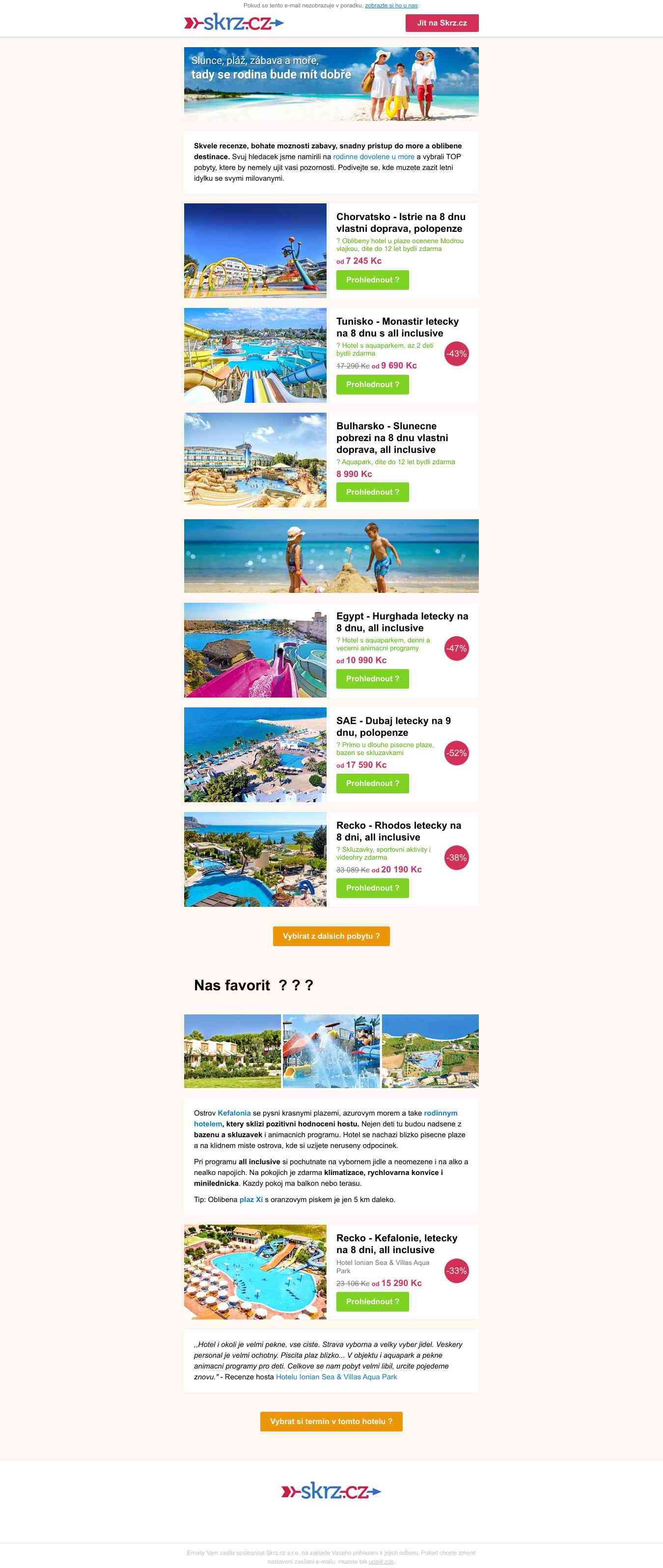 🌊 6 TOP hotelů pro rodinnou
 idylku u moře  + 1 extra favorit ►